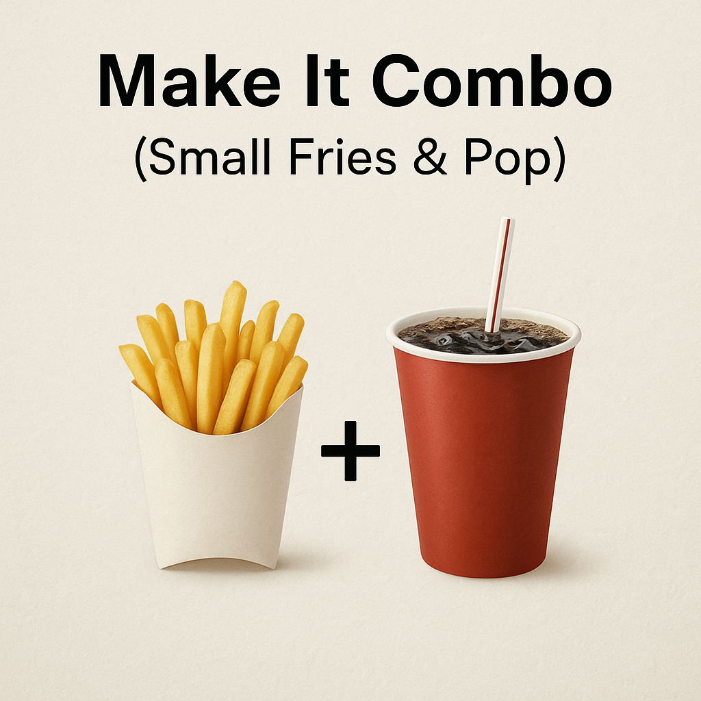 Make It Combo (Small Fries & Pop)