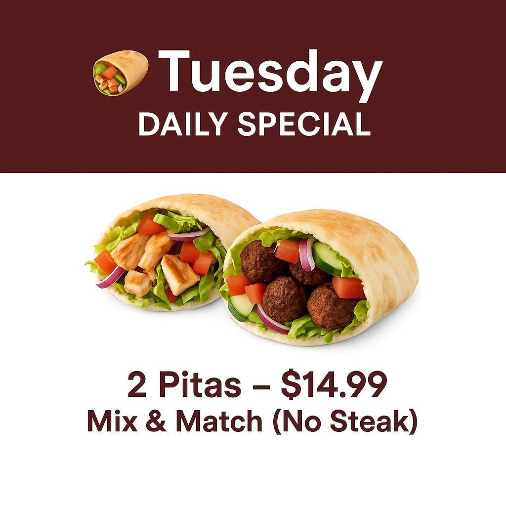 2 Pitas – Mix & Match
